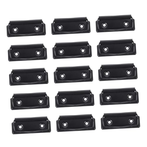 Tofficu 15 Stück Teiliges Metall Klemmbrett Clips Stabile Büroklammern für Dokumente Multifunktionale Schreibbrett Clips Zuverlässige Papierhalter für Schule Büro und Haushalt Tofficu 15 Stück Teiliges Metall Klemmbrett Clips Stabile Büroklammern für Dokumente Multifunktionale Schreibbrett Clips Zuverlässige Papierhalter für Schule Büro und Haushalt von Tofficu