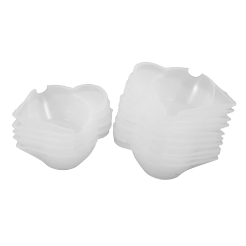 Tofficu 15 Stück Teiliges Silikon Mischbecher Hitzebeständig Flexibel für Diy Epoxidharz Schmuckherstellung Resin Messbecher Kompakt Vielseitig für Kristallharz Uv Kleber Kunsthandwerk von Tofficu