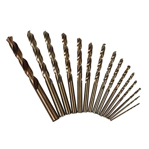 Tofficu 15 Teiliges Set Aus Schnellarbeitsstahl Strangbits Metrisch Schwerer Schlüssel Gehärtete Bohrer Für Stahl Tofficu 15 Teiliges Set Aus Schnellarbeitsstahl Strangbits Metrisch Schwerer Schlüssel Gehärtete Bohrer Für Stahl von Tofficu