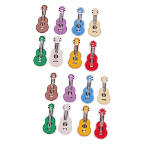 Tofficu 16 Stk. Teiliges Gitarren Stickerei Patch zum Aufnähen und Aufbügeln Bunte DIY Applikationen für Kleidung Taschen Hüte und Bastelprojekte Selbstklebend Leichte Anbringung Tofficu 16 Stk. Teiliges Gitarren Stickerei Patch zum Aufnähen und Aufbügeln Bunte DIY Applikationen für Kleidung Taschen Hüte und Bastelprojekte Selbstklebend Leichte Anbringung von Tofficu