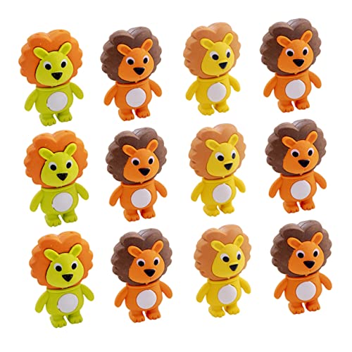 Tofficu 16 Stück Cartoon-radiergummi Mini-radiergummis Für Radiergummi Radiergummis Für Bulk Mini -radiergummi Schreibwaren Für Kindergartenpreis von Tofficu