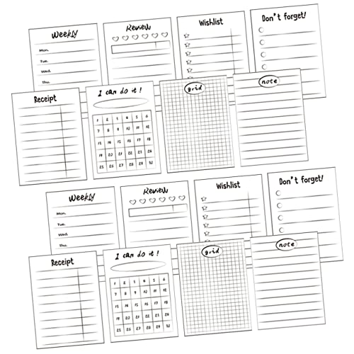 Tofficu 16 Stück Teiliges Kleine Memo Pads aus Dickem Papier Haftfreie Notizblöcke für Einfache Planung Nachrichten und Organisationshilfe Geeignet für Büro Schule und Alltag Tofficu 16 Stück Teiliges Kleine Memo Pads aus Dickem Papier Haftfreie Notizblöcke für Einfache Planung Nachrichten und Organisationshilfe Geeignet für Büro Schule und Alltag von Tofficu