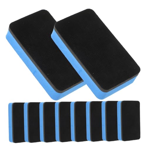 Tofficu 16 Stück Teiliges Magnetische Whiteboard Eraser aus Langlebigem Wiederverwendbar Rechteckig mit Weichem Filz für Schonende für Klassenzimmer Büro und Zuhause von Tofficu