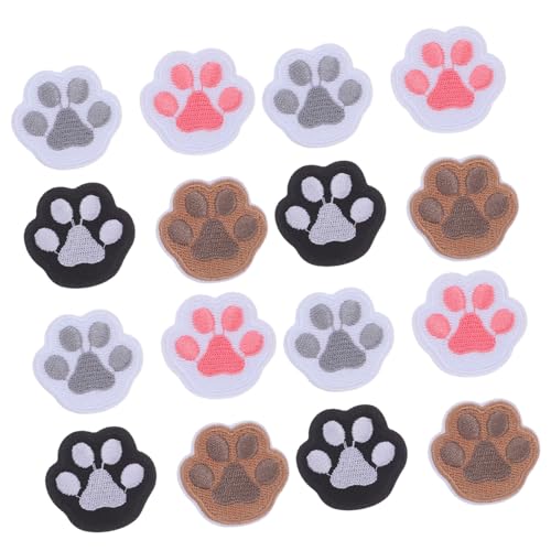 Tofficu 16 Stück Teiliges Pfotenstickerei Aufnäher Selbstklebend Aufnähen DIY Hundepfoten Patches für Kleidung Taschen Hüte Repariert Waschbeständig Niedliche Applikationen Tofficu 16 Stück Teiliges Pfotenstickerei Aufnäher Selbstklebend Aufnähen DIY Hundepfoten Patches für Kleidung Taschen Hüte Repariert Waschbeständig Niedliche Applikationen von Tofficu