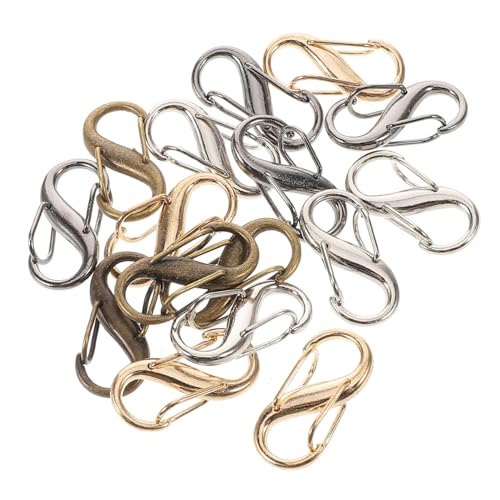 Tofficu 16 Stück Teiliges Verstellbare Metallkettenschnallen für Taschenriemen Kleine DIY Kettenverschlüsse zur Längenanpassung Leichte Kompakte und Vielseitige Accessoires für Tofficu 16 Stück Teiliges Verstellbare Metallkettenschnallen für Taschenriemen Kleine DIY Kettenverschlüsse zur Längenanpassung Leichte Kompakte und Vielseitige Accessoires für von Tofficu