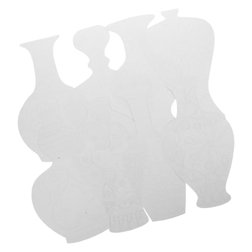 Tofficu 16-teiliges Malschablonen-set Für Kinder Zum Selbermachen, Bastelset Mit Chinesischem Blau-weißem Vasen-design, Malpapier-schablonen Karton Für Graffiti-zeichnungen Und Tofficu 16-teiliges Malschablonen-set Für Kinder Zum Selbermachen, Bastelset Mit Chinesischem Blau-weißem Vasen-design, Malpapier-schablonen Karton Für Graffiti-zeichnungen Und von Tofficu
