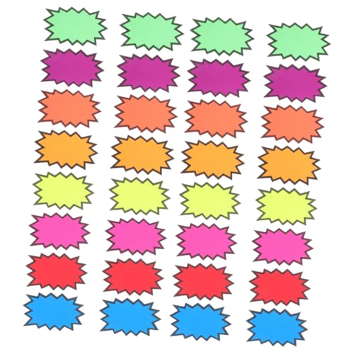 Tofficu 160 Stück Neon Preisschilder Verschiedenen Farben und Ölbeständig für Einzelhandel Supermärkte und Verkaufsaktionen Hochsichtbare Etiketten für Preisanzeigen Tofficu 160 Stück Neon Preisschilder Verschiedenen Farben und Ölbeständig für Einzelhandel Supermärkte und Verkaufsaktionen Hochsichtbare Etiketten für Preisanzeigen von Tofficu