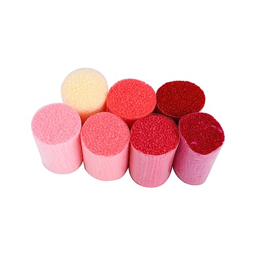 Tofficu 18 Stück Kreuzstich-Teppichstickerei-Plüschfaden bastelset basteln für wischtelgeschenk Strickgarn Baumwollgarn zum Stricken Stickgarn dickes Garn Baumwollfaden rot Tofficu 18 Stück Kreuzstich-Teppichstickerei-Plüschfaden bastelset basteln für wischtelgeschenk Strickgarn Baumwollgarn zum Stricken Stickgarn dickes Garn Baumwollfaden rot von Tofficu