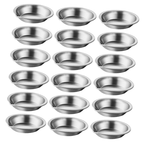 Tofficu 18 Stück Teiliges Edelstahl Farbschalen Rostfrei Vielseitig für Aquarell Öl Acrylfarben Leicht zu Reinigen Wiederverwendbar für Malerei Modellbau Makeup Mischen Schulbedarf Tofficu 18 Stück Teiliges Edelstahl Farbschalen Rostfrei Vielseitig für Aquarell Öl Acrylfarben Leicht zu Reinigen Wiederverwendbar für Malerei Modellbau Makeup Mischen Schulbedarf von Tofficu