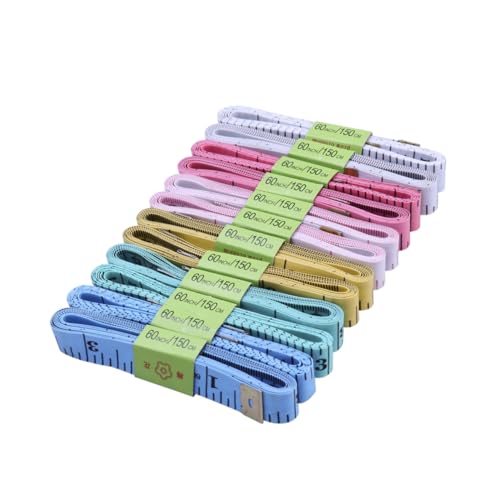 Tofficu 18 Stück Teiliges Flexibles Maßband aus Kunststoff Weiches Nähmaßband mit Beidseitiger Robustes Schneidermaßband für Körpermaße und Handwerk Farblich Sortiert Zufällige Farbe Tofficu 18 Stück Teiliges Flexibles Maßband aus Kunststoff Weiches Nähmaßband mit Beidseitiger Robustes Schneidermaßband für Körpermaße und Handwerk Farblich Sortiert Zufällige Farbe von Tofficu