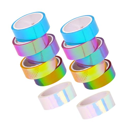 Tofficu 18 Stück Teiliges Regenbogen Washi Tape Wasserdichtes Klebeband für Scrapbooking Diy Projekte und Heimdekoration Dekoratives Klebeband für Persönliche Designs und Journal Einträge Tofficu 18 Stück Teiliges Regenbogen Washi Tape Wasserdichtes Klebeband für Scrapbooking Diy Projekte und Heimdekoration Dekoratives Klebeband für Persönliche Designs und Journal Einträge von Tofficu