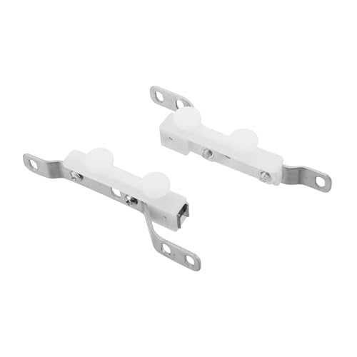 Tofficu 1Paar Magnetische Vorhangschienenläufer DIY Vorhangschienenrolle für Einfache Installation Kompatibel mit Verschiedenen Vorhangschienen Stabil und Langlebig von Tofficu