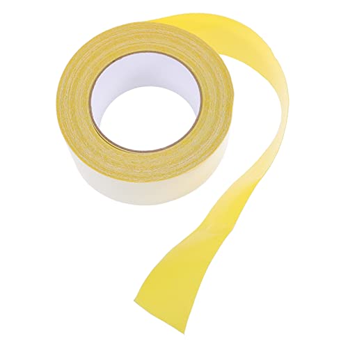 Tofficu 1Rolle Doppelseitiges Klebeband Starkes Stoffband und Isolierend für DIY Teppichverlegung und Dekoration Leicht Abziehbar Langlebig und Korrosionsbeständig von Tofficu