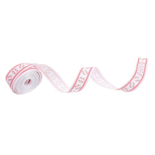 Tofficu 1Rolle Geschenkband Baseball Dekorationsband für Kreative Geschenkverpackungen Langlebiges Yards Breit für Partys und Bastelprojekte Tofficu 1Rolle Geschenkband Baseball Dekorationsband für Kreative Geschenkverpackungen Langlebiges Yards Breit für Partys und Bastelprojekte von Tofficu