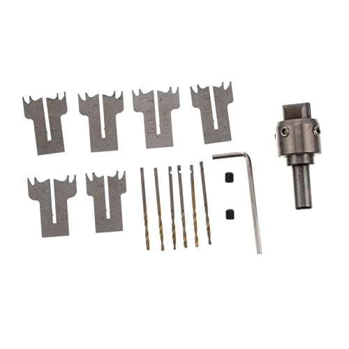 Tofficu 1Satz Holzbohrwerkzeug für Ringbohrer Teiliges Molding Kit Hochstahl für Präzise Holzringherstellung für Schmuck Kunsthandwerk und Dekoration von Tofficu