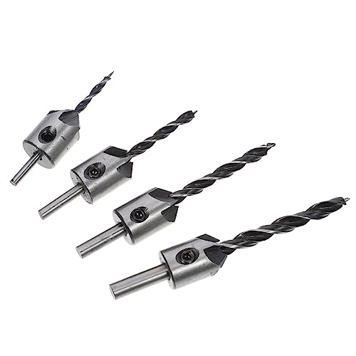 Tofficu 1Satz Teiliges Holz Countersink Bohrer Hss Holzbohrer Mit Schraubenschlüssel Für Präzises Holzarbeiten Und Einfache Montage von Tofficu
