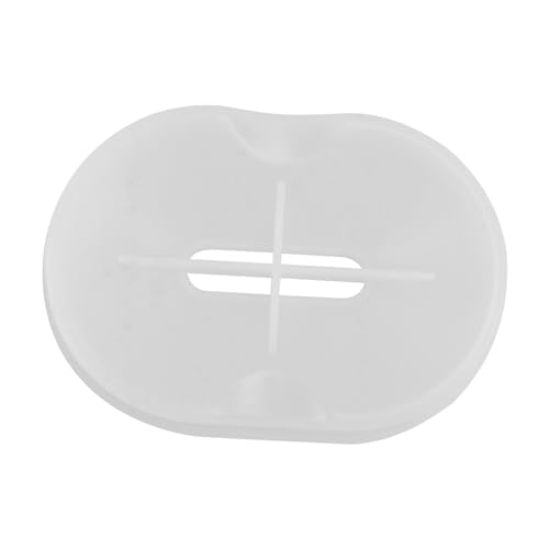 Tofficu 1Stück Ellipse Seifenkastenform Silikon für DIY Seifenherstellung Praktische Seifenschale für Handwerksprojekte Einfach zu Reinigen und Langlebig zur Aufbewahrung von Tofficu