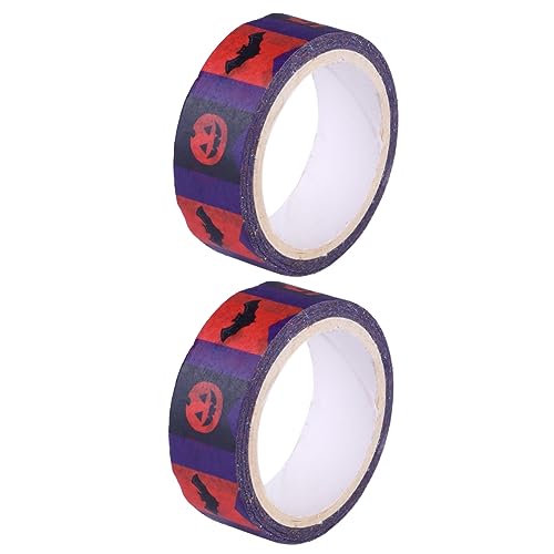 Tofficu 2 Rollen Halloween Papierband Feiertags DIY Dekoration Mit Handkonto Dekoratives Klebeband Halloween Aufkleberband Halloween Dekorationen Klebeband Halloween Tofficu 2 Rollen Halloween Papierband Feiertags DIY Dekoration Mit Handkonto Dekoratives Klebeband Halloween Aufkleberband Halloween Dekorationen Klebeband Halloween von Tofficu