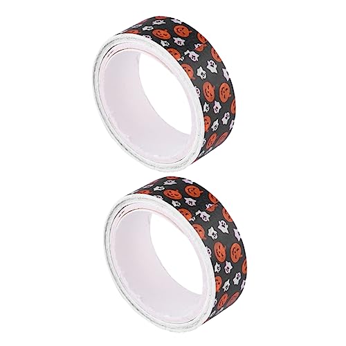 Tofficu 2 Rollen Halloween Papierband Feiertags DIY Dekoration Mit Handkonto Dekoratives Klebeband Kinderfestival DIY Sammelalbum Gruseliges Halloween Bastelbedarf Buntes Tofficu 2 Rollen Halloween Papierband Feiertags DIY Dekoration Mit Handkonto Dekoratives Klebeband Kinderfestival DIY Sammelalbum Gruseliges Halloween Bastelbedarf Buntes von Tofficu