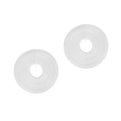 Tofficu 2 Rollen Polyester Boning Rolle Breit Weiß Hochdichtes Material für Korsett Abendkleid Vielseitiges Kleidungszubehör für Diy und Professionelle Verarbeitung von Tofficu