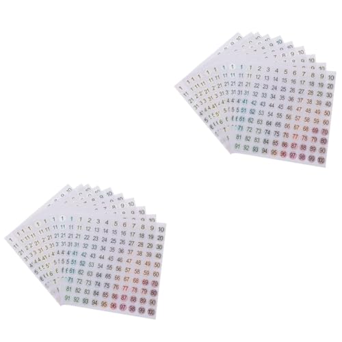 Tofficu 2 Sätze Aufkleber Mit Runden Zahlen Nummernaufkleber Aufkleber Für Nagellacketiketten Alphabet-zahlenaufkleber Etiketten Aufkleber Daten Kupferplattenaufkleber 10 Blätter * 2 Tofficu 2 Sätze Aufkleber Mit Runden Zahlen Nummernaufkleber Aufkleber Für Nagellacketiketten Alphabet-zahlenaufkleber Etiketten Aufkleber Daten Kupferplattenaufkleber 10 Blätter * 2 von Tofficu