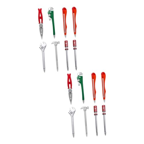 Tofficu 2 Sätze Bürobedarf Personalisierter Stift Scrapbook Stifte Personalisierte Stifte Lustige Stifte Markierungen Tragbarer Kugelschreiber Büro Stifte Tintenstifte Plastik 8 Stück * 2 von Tofficu