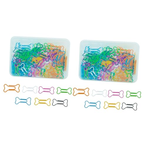 Tofficu 2 Sätze Büroklammern in Knochenform Dokumentieren Kabelclips Zeitschrift Gel Büroklammern Set Knochenförmige Büroklammern Papierklammern Metallclips Plastik Colorful 100 Stück * 2 Tofficu 2 Sätze Büroklammern in Knochenform Dokumentieren Kabelclips Zeitschrift Gel Büroklammern Set Knochenförmige Büroklammern Papierklammern Metallclips Plastik Colorful 100 Stück * 2 von Tofficu