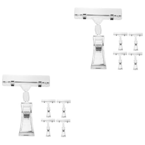 Tofficu 2 Sätze Displayständer Etiketten Etikettenhalter Werberegal Schilderhalter Ausweishalter Etikettenaufkleber Einzelhandelsverkäufer Warendisplay Plattenhalter Desktop 5 Stücke * 2 Tofficu 2 Sätze Displayständer Etiketten Etikettenhalter Werberegal Schilderhalter Ausweishalter Etikettenaufkleber Einzelhandelsverkäufer Warendisplay Plattenhalter Desktop 5 Stücke * 2 von Tofficu