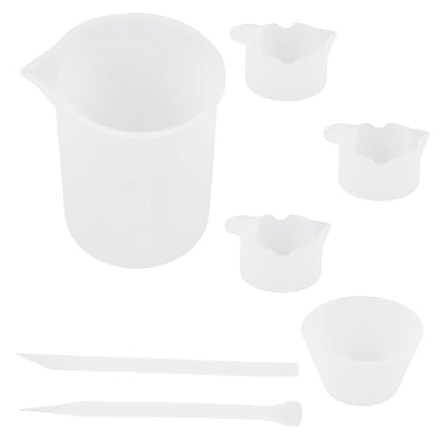 Tofficu 2 Sätze Epoxidharz Mischbecher Set Teiliges Kit mit Messbecher Rührstäbchen und Skalenbechern für Diy Kunstharz Projekte für Schmuckherstellung und Gießen Tofficu 2 Sätze Epoxidharz Mischbecher Set Teiliges Kit mit Messbecher Rührstäbchen und Skalenbechern für Diy Kunstharz Projekte für Schmuckherstellung und Gießen von Tofficu