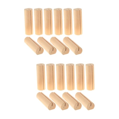 Tofficu 2 Sätze Geschäftskartenhalter Stand Namenskarten Zur Hochzeit Bildhalter Inhaber Visitenkarten Halterung Hochzeitsideen Tischnummernhalter Bildclips Stehen Kiefernholz 10 Stück * 2 von Tofficu