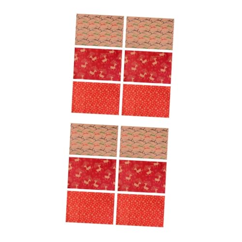 Tofficu 2 Sätze Geschenkpapier Buch Verpackungspapier Packpapier Einpacken Paketpapier Einpackpapier Geschenkverpackung Aus Papier Weihnachtsverpackungspapier Kraftpapier 6 Stück * 2 Tofficu 2 Sätze Geschenkpapier Buch Verpackungspapier Packpapier Einpacken Paketpapier Einpackpapier Geschenkverpackung Aus Papier Weihnachtsverpackungspapier Kraftpapier 6 Stück * 2 von Tofficu