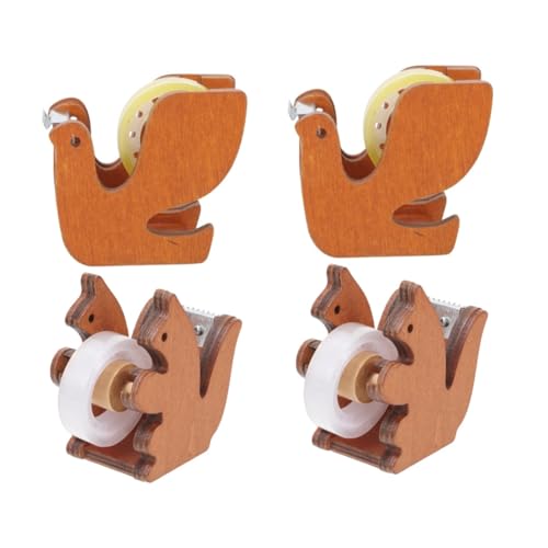 Tofficu 2 Sätze Holz Klebeband Abroller Vintage Tierdesign Klebebandspender Rutschfester Kleberoller Für Büro Und Zuhause Zufällige Klebebandfarbe Praktisch 2 Stücke * 2 Tofficu 2 Sätze Holz Klebeband Abroller Vintage Tierdesign Klebebandspender Rutschfester Kleberoller Für Büro Und Zuhause Zufällige Klebebandfarbe Praktisch 2 Stücke * 2 von Tofficu