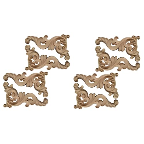 Tofficu 2 Sätze Holzscheibe Für Party Kinderzimmerdeko Room Decoration Holzschnitzerei Wohnkultur Groß Holzscheiben Schnitzen Bastelzubehör Selber Machen Hölzern 4 Stück * 2 von Tofficu