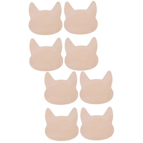 Tofficu 2 Sätze Katzenkopf Aus Holz Holzverzierungen Für Die Wand Unvollendete Holzschnitzereien Ausschnitte Dinge Zum Anmalen Holzschmuck Selber Machen Party-diy-zubehör 4 Stücke * 2 Tofficu 2 Sätze Katzenkopf Aus Holz Holzverzierungen Für Die Wand Unvollendete Holzschnitzereien Ausschnitte Dinge Zum Anmalen Holzschmuck Selber Machen Party-diy-zubehör 4 Stücke * 2 von Tofficu