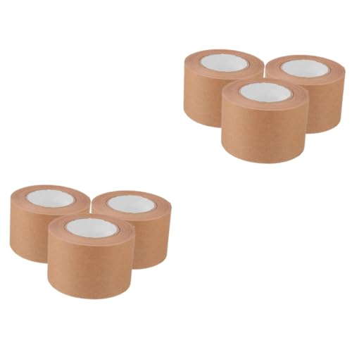 Tofficu 2 Sätze Klebeband Aus Kraftpapier Paketklebeband Verpackungsband Fixierung Versandklebeband Packband Aus Braunem Papier Hochleistungs-packband Breites Band Light Brown 3 Rollen * 2 Tofficu 2 Sätze Klebeband Aus Kraftpapier Paketklebeband Verpackungsband Fixierung Versandklebeband Packband Aus Braunem Papier Hochleistungs-packband Breites Band Light Brown 3 Rollen * 2 von Tofficu