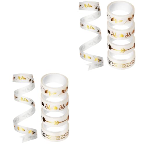 Tofficu 2 Sätze Klebeband Für Junk-journal Band Umwickeln Streifen Farbig Dekorative Klebebänder Notizbuch-dekoration Abdeckband Washi Tape Zum Aufzeichnen Wickelband Papier 5 Rollen * 2 Tofficu 2 Sätze Klebeband Für Junk-journal Band Umwickeln Streifen Farbig Dekorative Klebebänder Notizbuch-dekoration Abdeckband Washi Tape Zum Aufzeichnen Wickelband Papier 5 Rollen * 2 von Tofficu