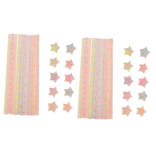 Tofficu 2 Sätze Leuchtendes Handgemachtes Origami Papier 180 Stück * 2 Tofficu 2 Sätze Leuchtendes Handgemachtes Origami Papier 180 Stück * 2 von Tofficu