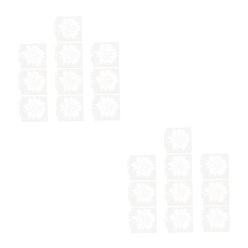 Tofficu 2 Sätze Malvorlage Malen Botanische Schablonen Blumen Schablonen Blumen- Blumen Dekorative Schablonen Und Malerei Für Zeichnen Formen Beige Das Haustier 10 Stück * 2 von Tofficu