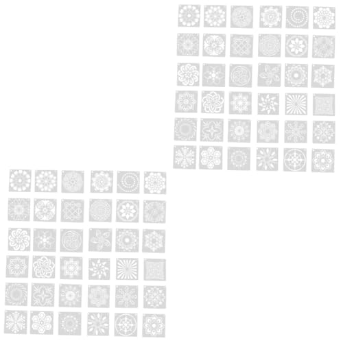 Tofficu 2 Sätze Mandala Vorlage Ausgehöhlte Schablonen Mandala Malschablonen DIY Schablonen Mandala Zeichenschablonen Weiß 36 STÜCKE * 2 Tofficu 2 Sätze Mandala Vorlage Ausgehöhlte Schablonen Mandala Malschablonen DIY Schablonen Mandala Zeichenschablonen Weiß 36 STÜCKE * 2 von Tofficu