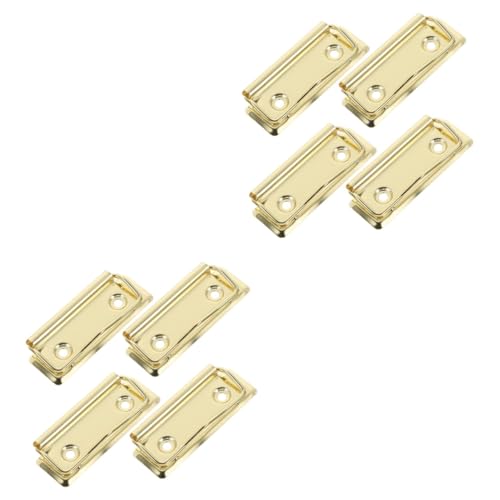 Tofficu 2 Sätze Metall Clipboard Clips Starke Klammerkraft Multifunktionale Dokumentenhalter Büroklammern Für Lose Karten Und Notizen Sicherer Halt Einfach Abnehmbar 4 Stücke * 2 Tofficu 2 Sätze Metall Clipboard Clips Starke Klammerkraft Multifunktionale Dokumentenhalter Büroklammern Für Lose Karten Und Notizen Sicherer Halt Einfach Abnehmbar 4 Stücke * 2 von Tofficu