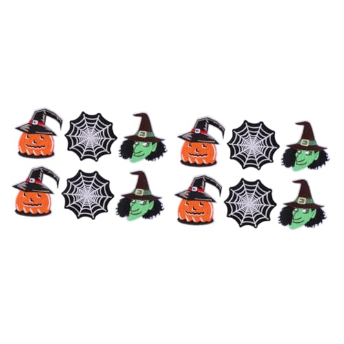 Tofficu 2 Sätze Patch Mini-halloween Halloween-spinnennetz Abzeichen Party Halloween -dekorationen Spookische Dekorationen Flecken Bestickt Gruselig Kleiderflicken Stoff 6 Stück * 2 Tofficu 2 Sätze Patch Mini-halloween Halloween-spinnennetz Abzeichen Party Halloween -dekorationen Spookische Dekorationen Flecken Bestickt Gruselig Kleiderflicken Stoff 6 Stück * 2 von Tofficu