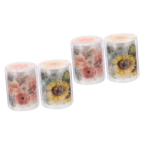 Tofficu 2 Sätze Pet Scrapbook Klebeband Vintage Pflanzenmuster Selbstklebendes Washi Tape Für Diy Tagebuch Und Bastelprojekte Pro Für Scrapbooking Und Dekoration 2 Rollen * 2 Tofficu 2 Sätze Pet Scrapbook Klebeband Vintage Pflanzenmuster Selbstklebendes Washi Tape Für Diy Tagebuch Und Bastelprojekte Pro Für Scrapbooking Und Dekoration 2 Rollen * 2 von Tofficu