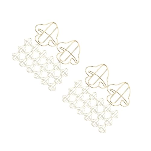 Tofficu 2 Sätze Pilz Büroklammer Büroklammer Pilz Clips Kreative Büroklammern Pilz Schreibtisch Accessoires Süße Büroklammern Büroklammern Und Binder Clips Goldenes 20 Stück * 2 von Tofficu