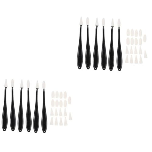 Tofficu 2 Sätze Pinselwerkzeuge Radierer Stift Eraser Pen Künstler Stifte Skizzenset Zeichenwerkzeug-set Machen Wischen Radiergummi Für Künstler Skizzenmalerei Schwamm Black 6 Stück * 2 Tofficu 2 Sätze Pinselwerkzeuge Radierer Stift Eraser Pen Künstler Stifte Skizzenset Zeichenwerkzeug-set Machen Wischen Radiergummi Für Künstler Skizzenmalerei Schwamm Black 6 Stück * 2 von Tofficu