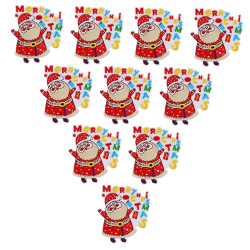 Tofficu 2 Sätze Stickereiflecken Aus Weihnachtsdekorationen Geformt Stichworte Diy Kleidung Dekoration Cartoon-kleidungspatch Flicken Aufnähen Weihnachtspatch-aufkleber Stoff 10 Stück * 2 Tofficu 2 Sätze Stickereiflecken Aus Weihnachtsdekorationen Geformt Stichworte Diy Kleidung Dekoration Cartoon-kleidungspatch Flicken Aufnähen Weihnachtspatch-aufkleber Stoff 10 Stück * 2 von Tofficu