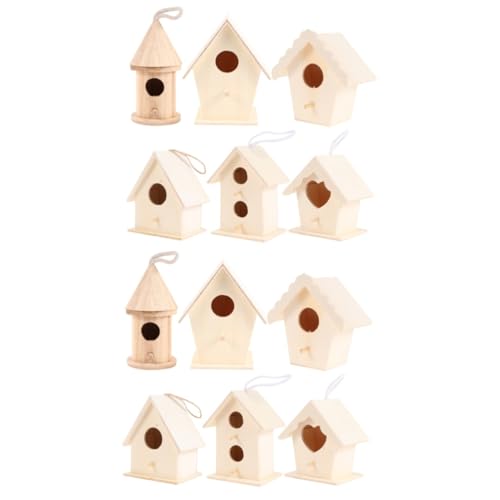 Tofficu 2 Sätze Teiliges Diy Vogelhaus Bausatz Holz Unvollendetes Bastelset Für Kreative Und Lernprojekte Als Dekoratives Tischornament Für Zuhause Und Büro 6 Stücke * 2 Tofficu 2 Sätze Teiliges Diy Vogelhaus Bausatz Holz Unvollendetes Bastelset Für Kreative Und Lernprojekte Als Dekoratives Tischornament Für Zuhause Und Büro 6 Stücke * 2 von Tofficu