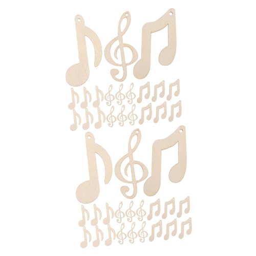 Tofficu 2 Sätze Teiliges Holzscheiben Musiknoten Leichte Stabile Diy Holzchips Für Bastelprojekte Glatte Oberfläche Einfach Zu Bemalen Als Streudeko Und Wohnaccessoire 30 Stück * 2 Tofficu 2 Sätze Teiliges Holzscheiben Musiknoten Leichte Stabile Diy Holzchips Für Bastelprojekte Glatte Oberfläche Einfach Zu Bemalen Als Streudeko Und Wohnaccessoire 30 Stück * 2 von Tofficu