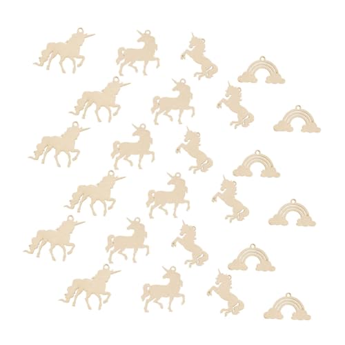 Tofficu 2 Sätze Unbehandelte Holzscheiben mit Einhorn und Regenbogenformen DIY Bastelholzplatten für Kindergeburtstag Malen Zeichnen und Kreative Dekorationen Tofficu 2 Sätze Unbehandelte Holzscheiben mit Einhorn und Regenbogenformen DIY Bastelholzplatten für Kindergeburtstag Malen Zeichnen und Kreative Dekorationen von Tofficu