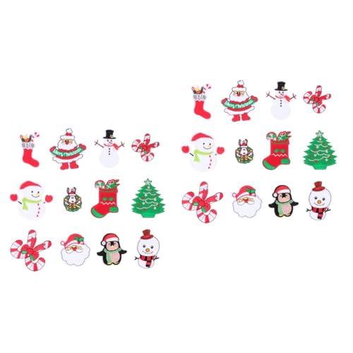 Tofficu 2 Sätze Weihnachts-stickpatch-diy-accessoires Repair Patch Fix Patch Weihnachtsflecken Für Kleidung Bestickte Aufnäher Aus Stoff Applikationsaufnäher Flicken Aufnähen 12 Stück * 2 Tofficu 2 Sätze Weihnachts-stickpatch-diy-accessoires Repair Patch Fix Patch Weihnachtsflecken Für Kleidung Bestickte Aufnäher Aus Stoff Applikationsaufnäher Flicken Aufnähen 12 Stück * 2 von Tofficu