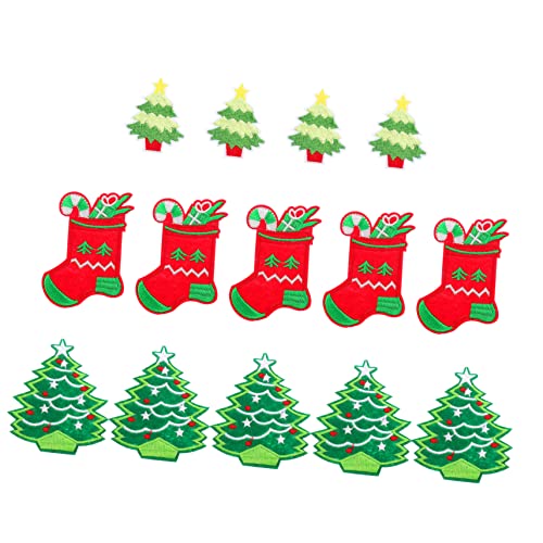 Tofficu 2 Sätze Weihnachtspatch Kindermode Attraction Bastelzeug Hut Dekoration Jeans-patches Mini-weihnachtsdekoration Kreativer Stoffaufnäher Lochreparaturaufkleber Vlies 14 Stücke * 2 Tofficu 2 Sätze Weihnachtspatch Kindermode Attraction Bastelzeug Hut Dekoration Jeans-patches Mini-weihnachtsdekoration Kreativer Stoffaufnäher Lochreparaturaufkleber Vlies 14 Stücke * 2 von Tofficu